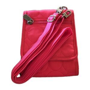 THIRTY-ONE VARY YOU Mini Crossbody Quilted Purse Wallet Adjustable Strap